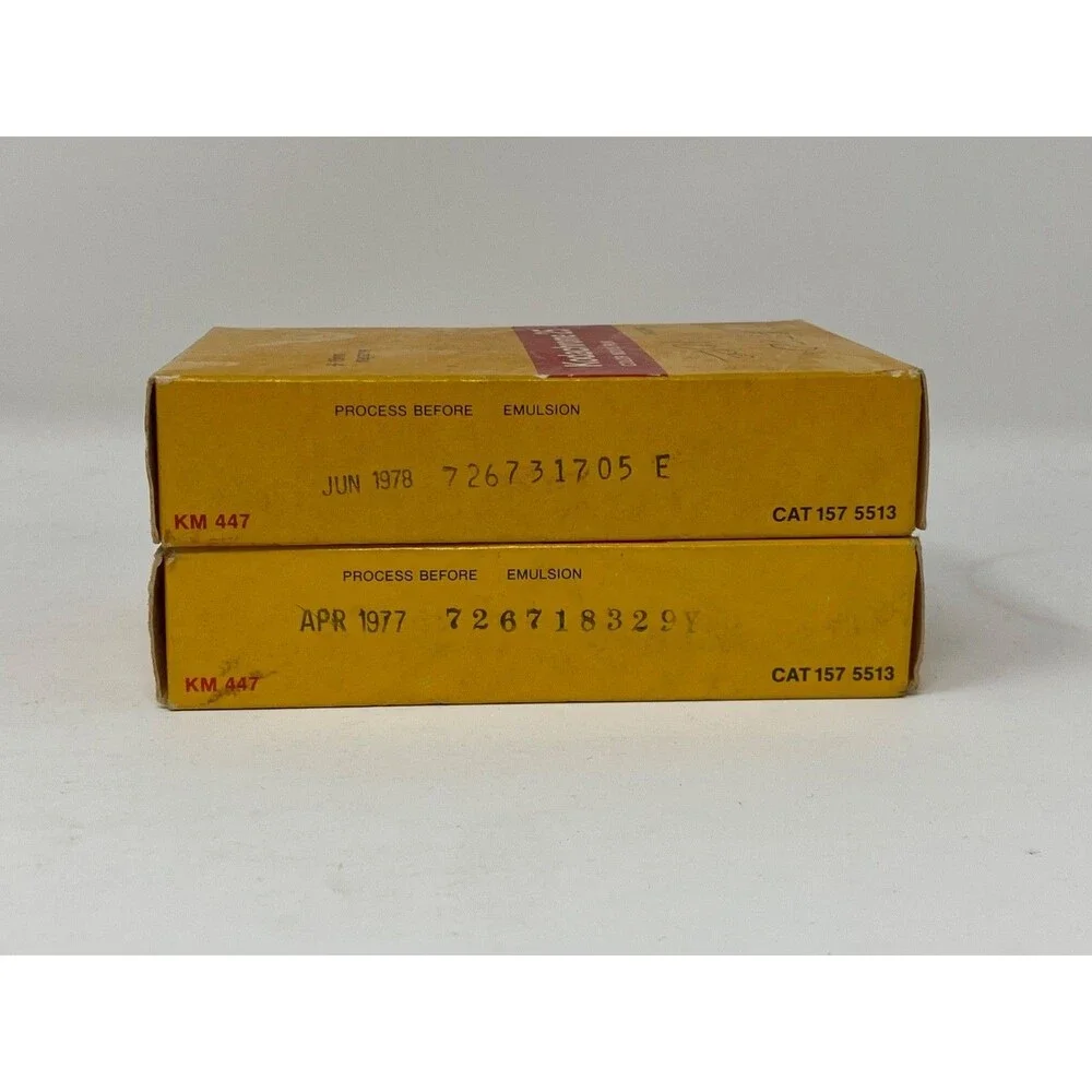 2 Rolls Kodachrome 25 Movie Film 16mm 50 Feet KM447 Expired 1977/1978 Sealed